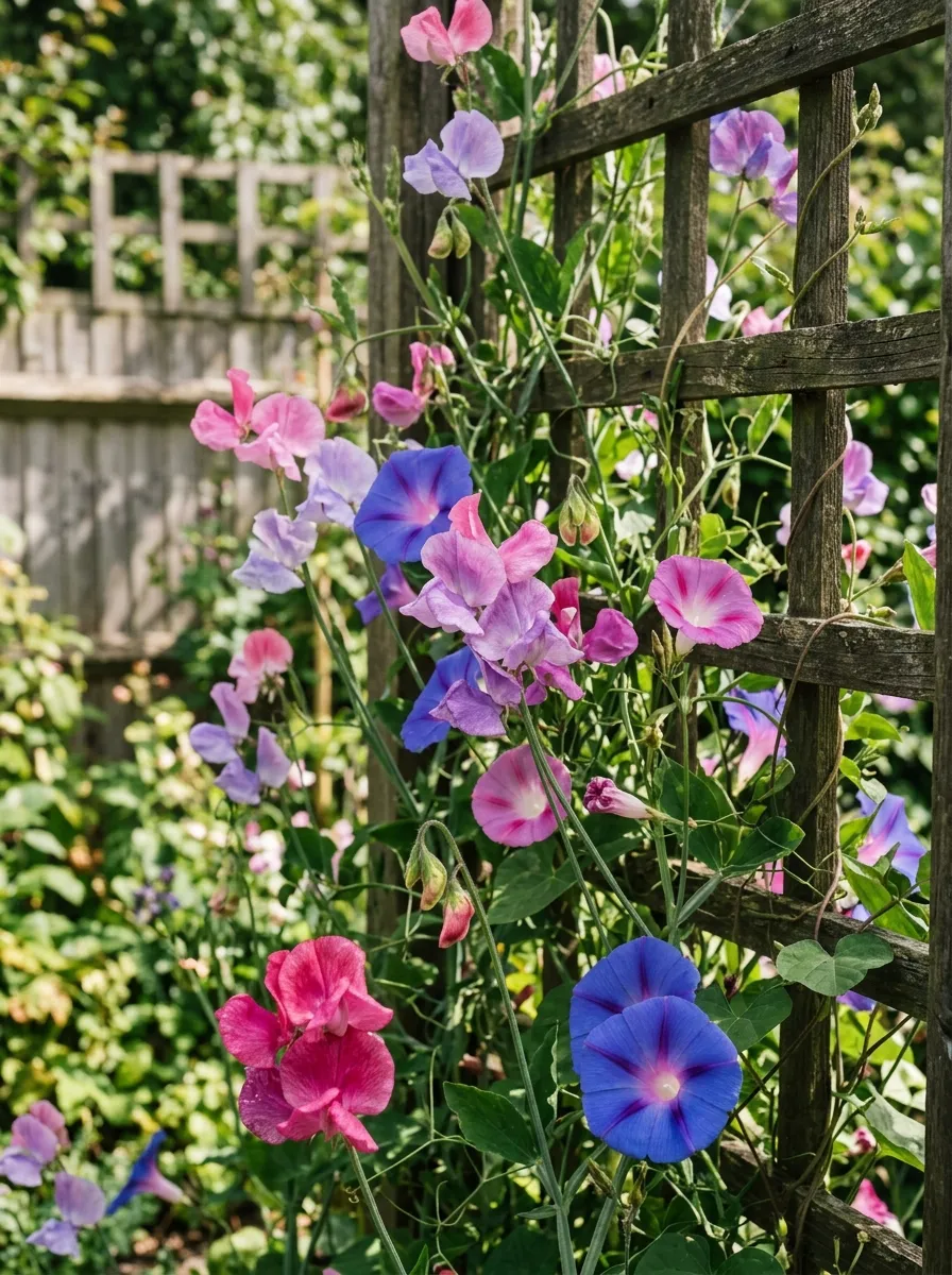 Add a Trellis for Climbing Plants