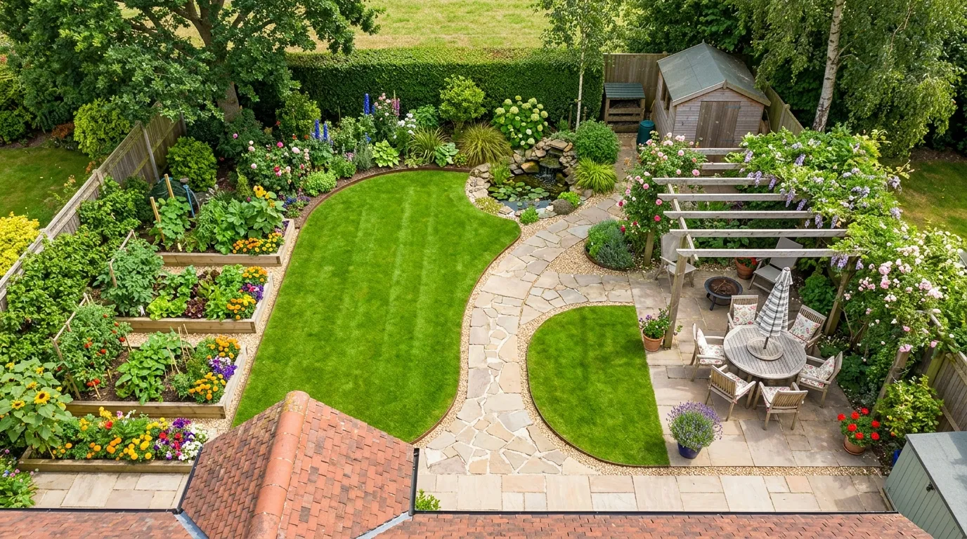 How to Design the Perfect Backyard Garden Layout for Your Space