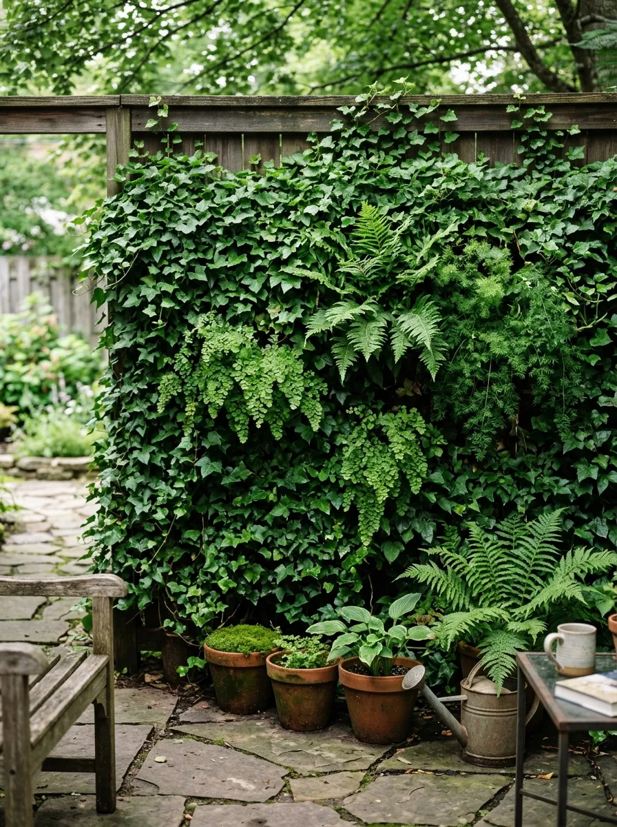 Use a Living Wall for Privacy