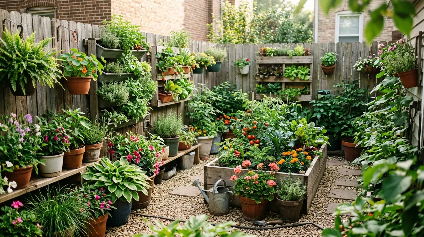 24 Clever Small Backyard Garden Ideas That Maximize Every Inch