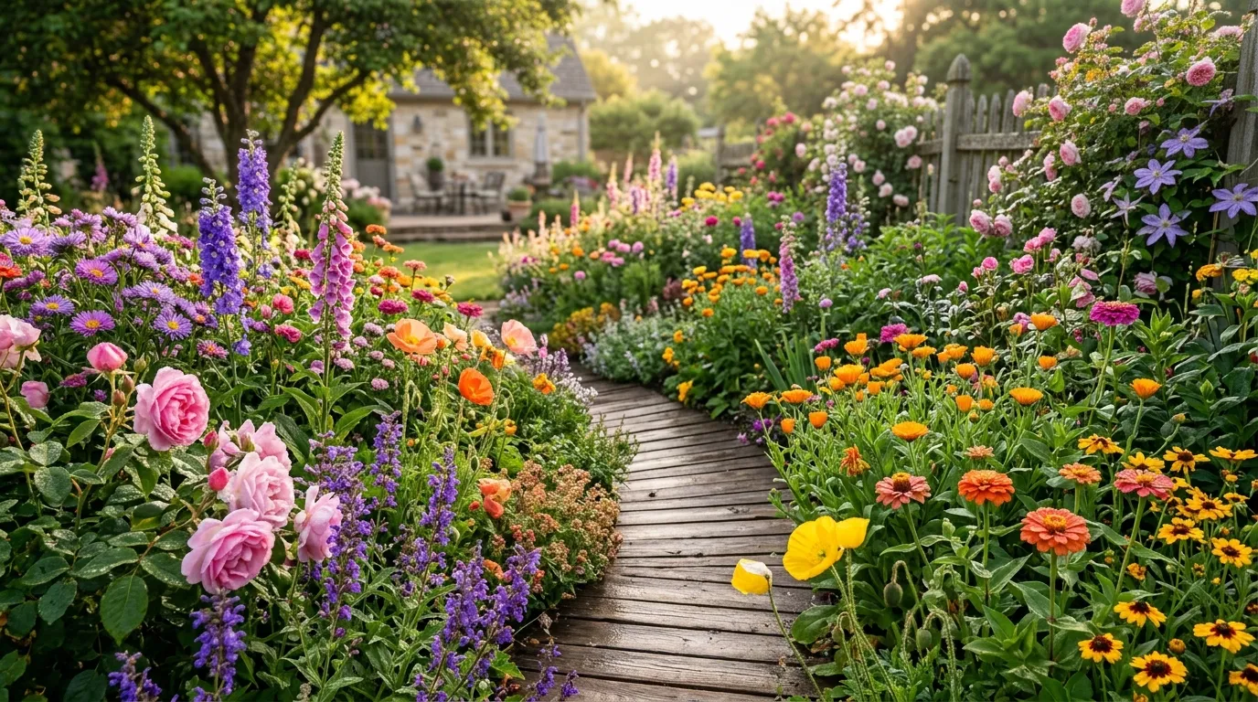26 Gorgeous Flower Garden Ideas That Fill Your Yard With Color