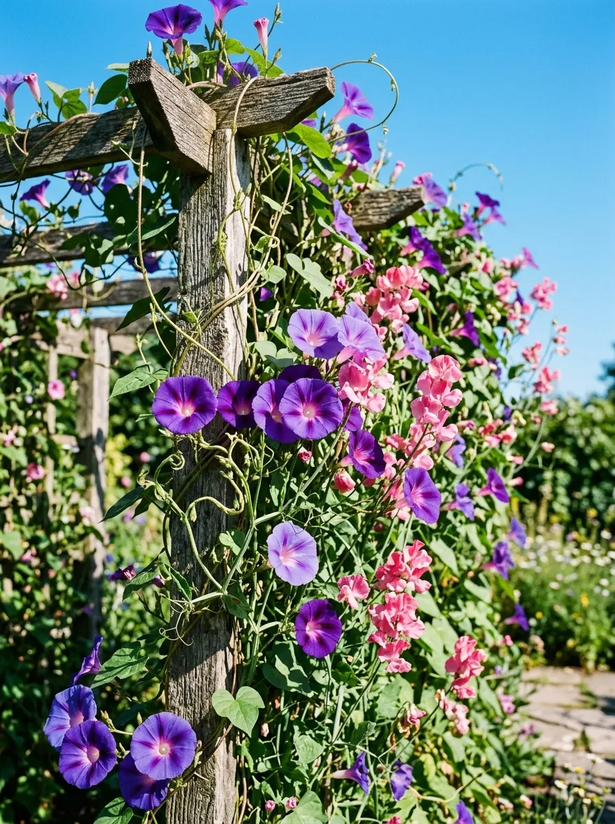 Add Climbing Vines for Vertical Color