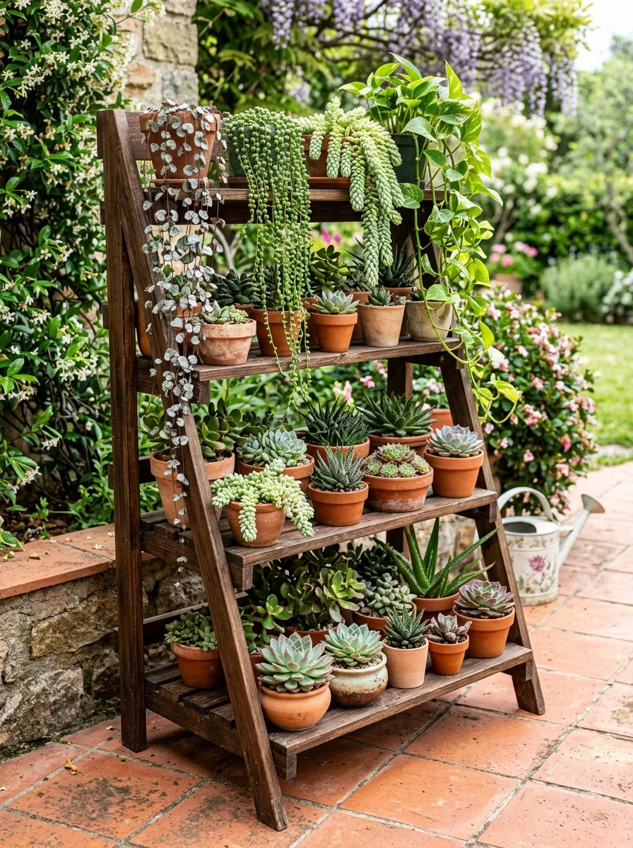 Add Depth with Multi-Level Plant Stands