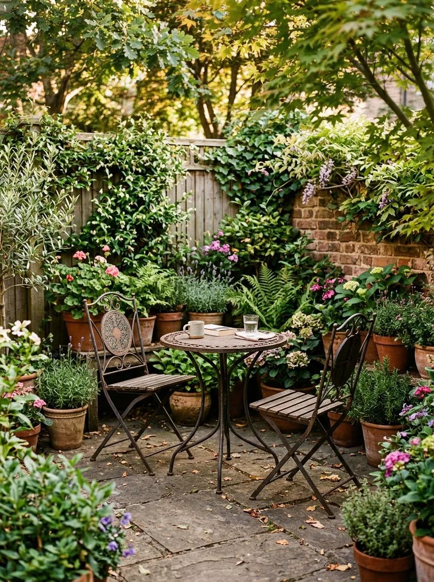 Add a Compact Cafe Table for Two