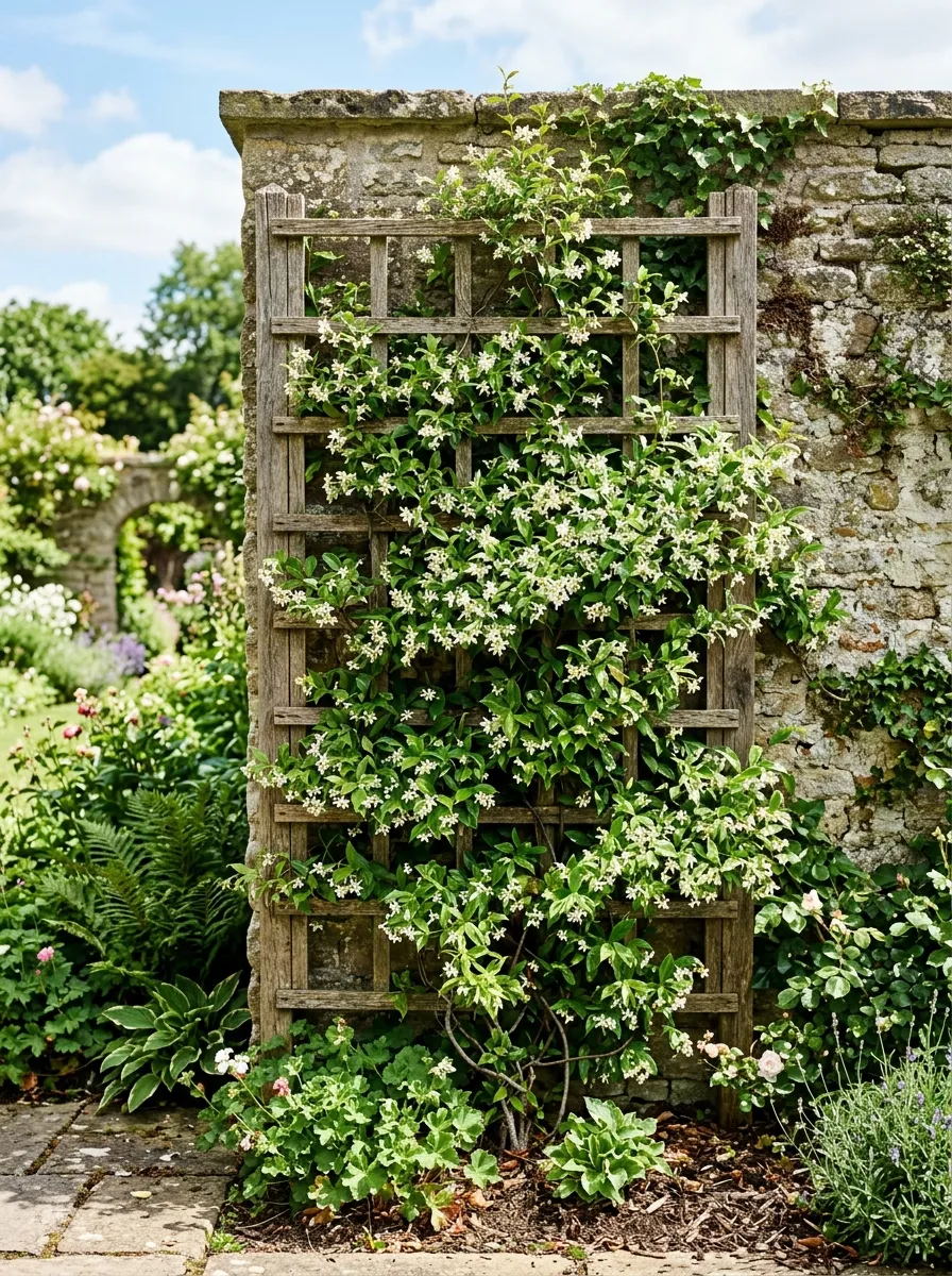 Add a Trellis for Climbing Plants