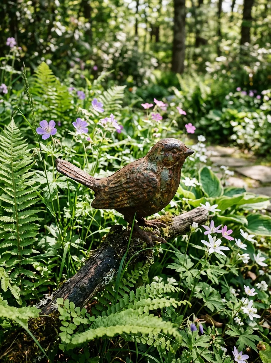 Add a Whimsical Garden Sculpture
