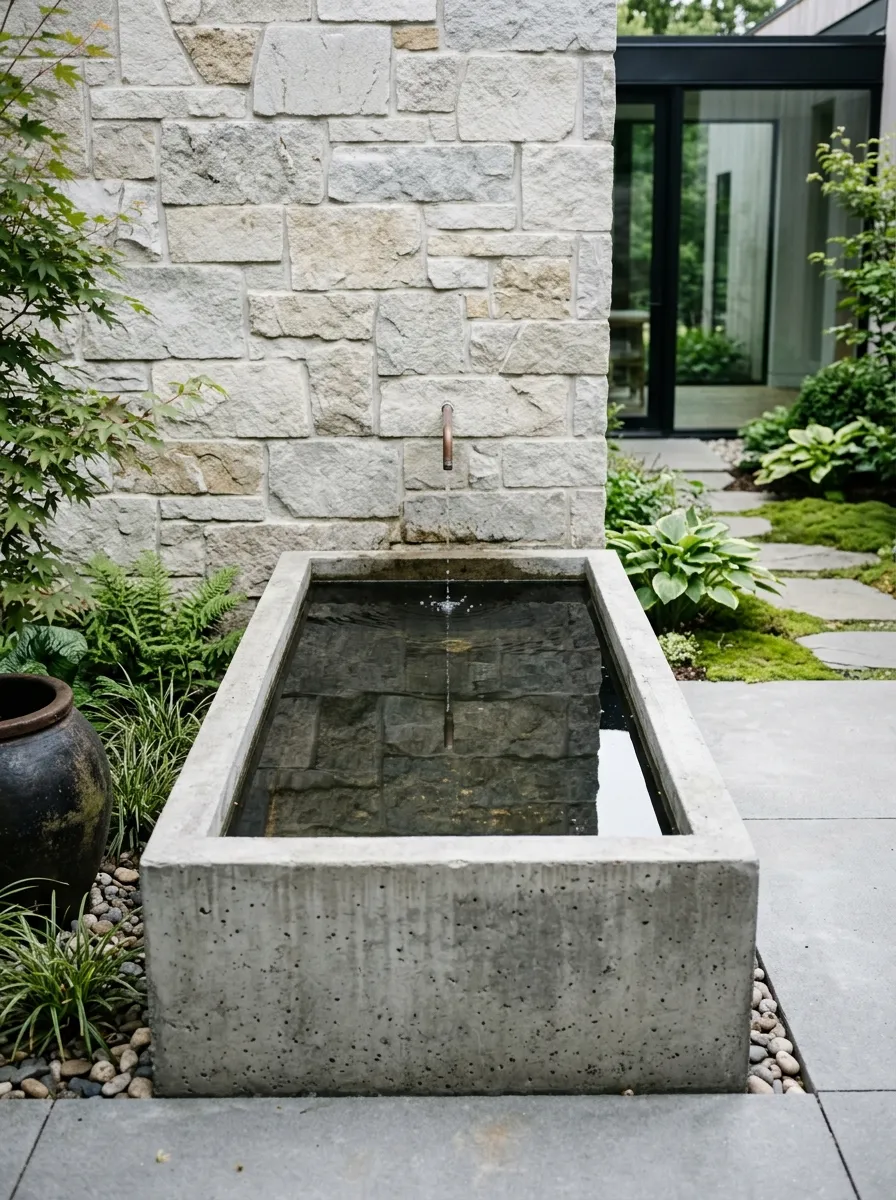 Build a Minimalist Water Feature