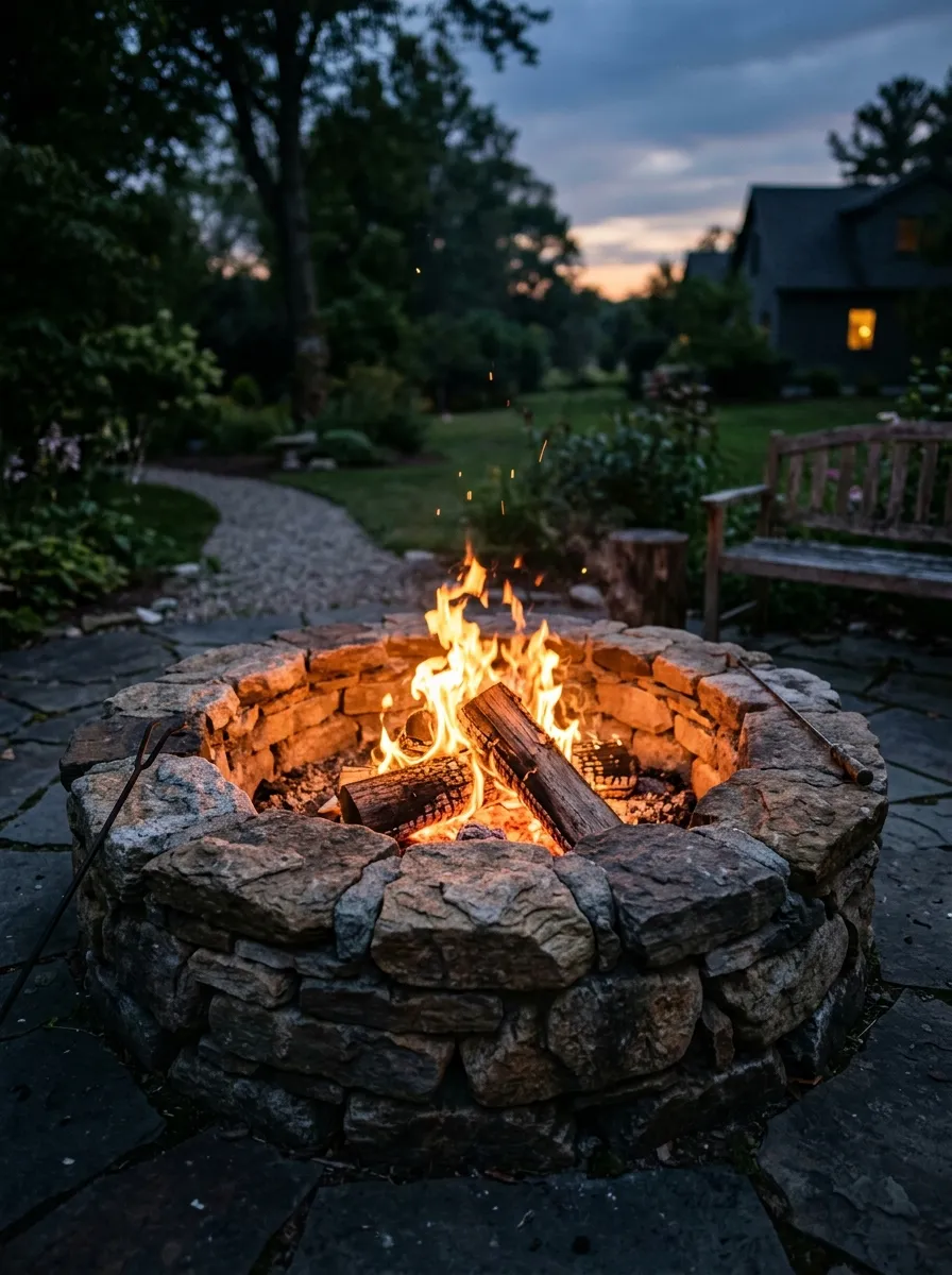 Build a Simple Ring From Stacked Fieldstone