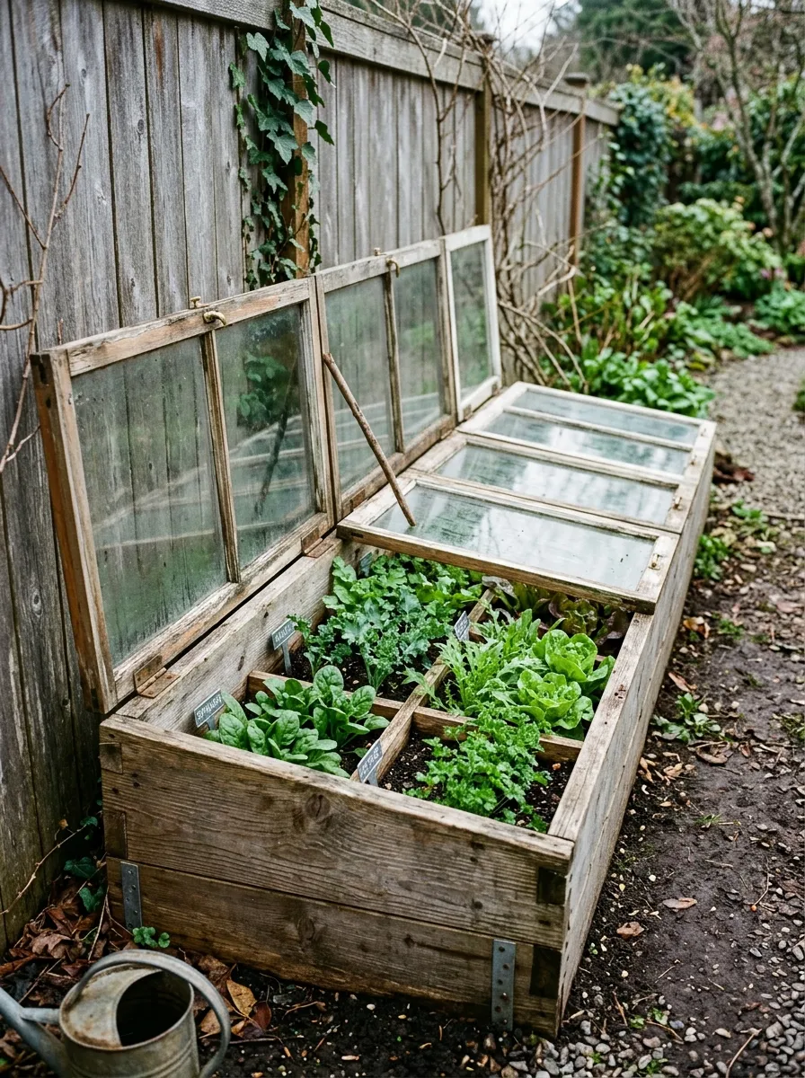 Build a Slim Cold Frame for Extended Growing