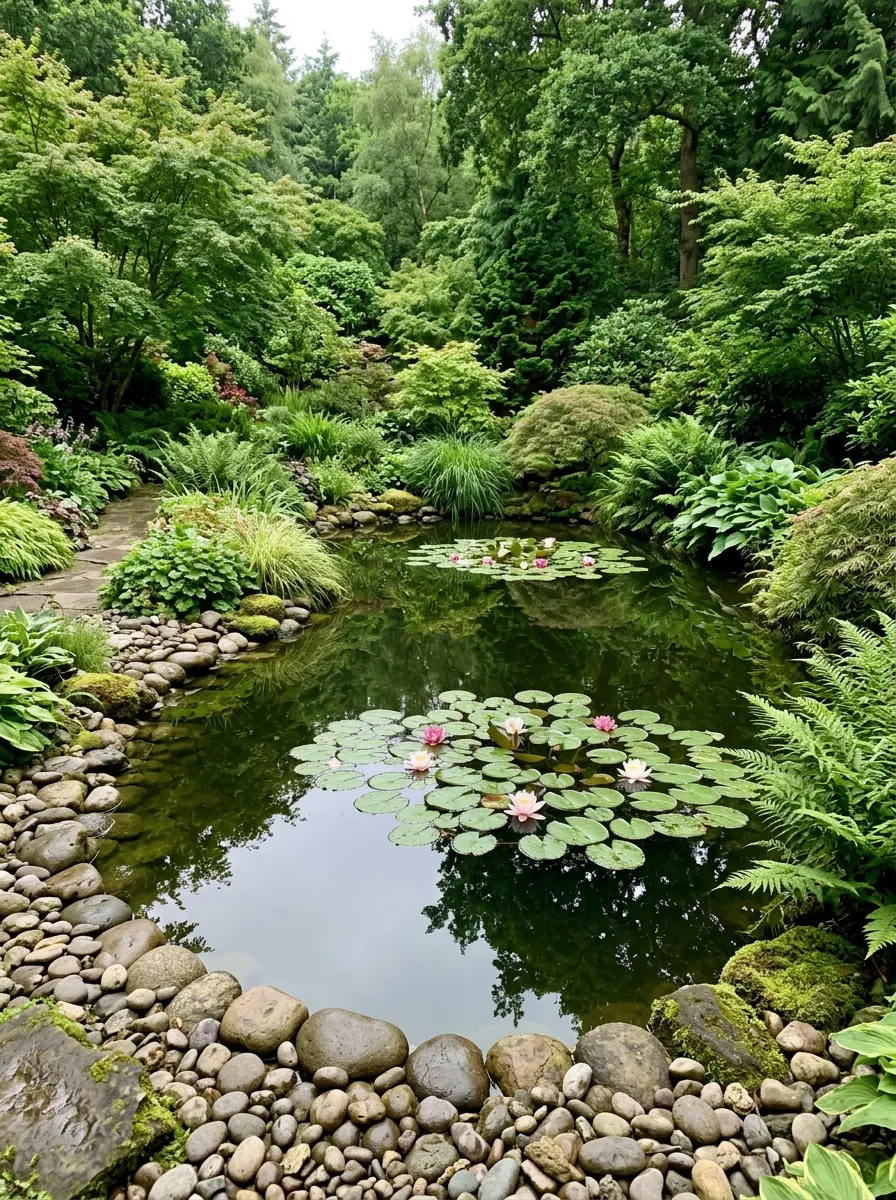 Build a Small Pond or Water Feature