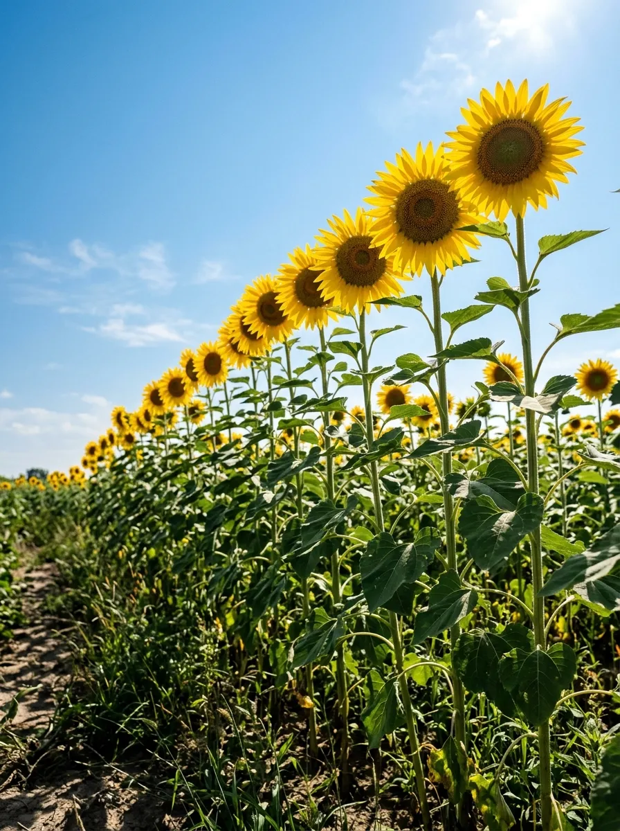 Cheerful Sunflowers