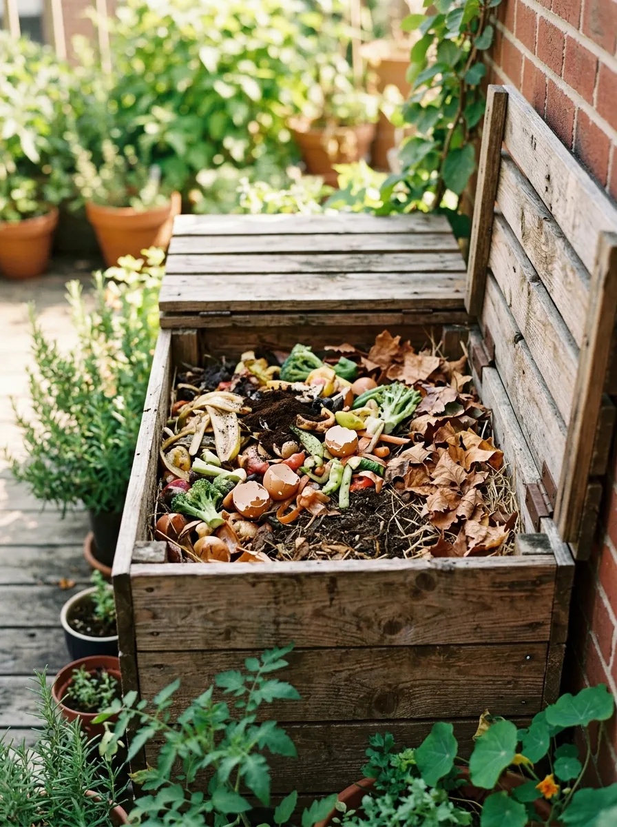 Compost Bin Corner