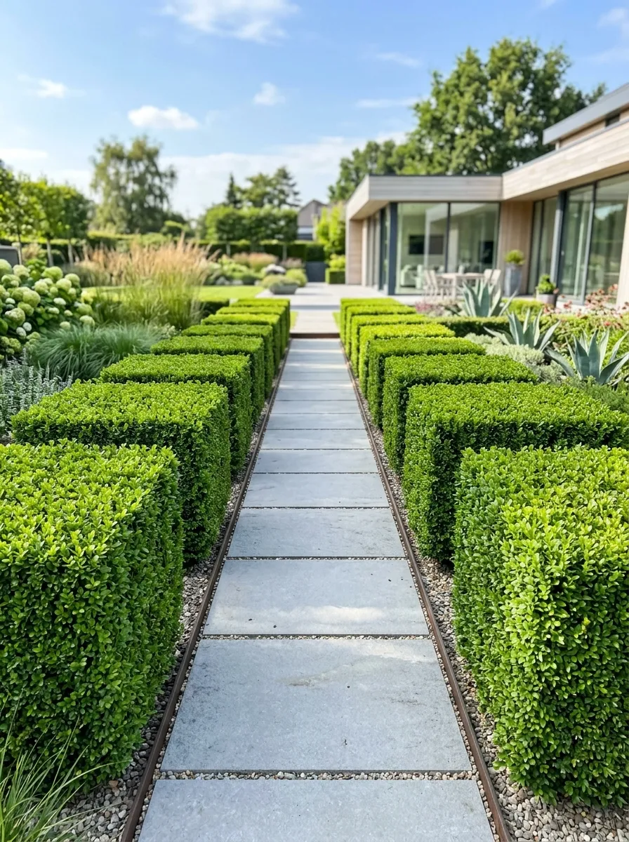 Create Geometric Hedge Shapes