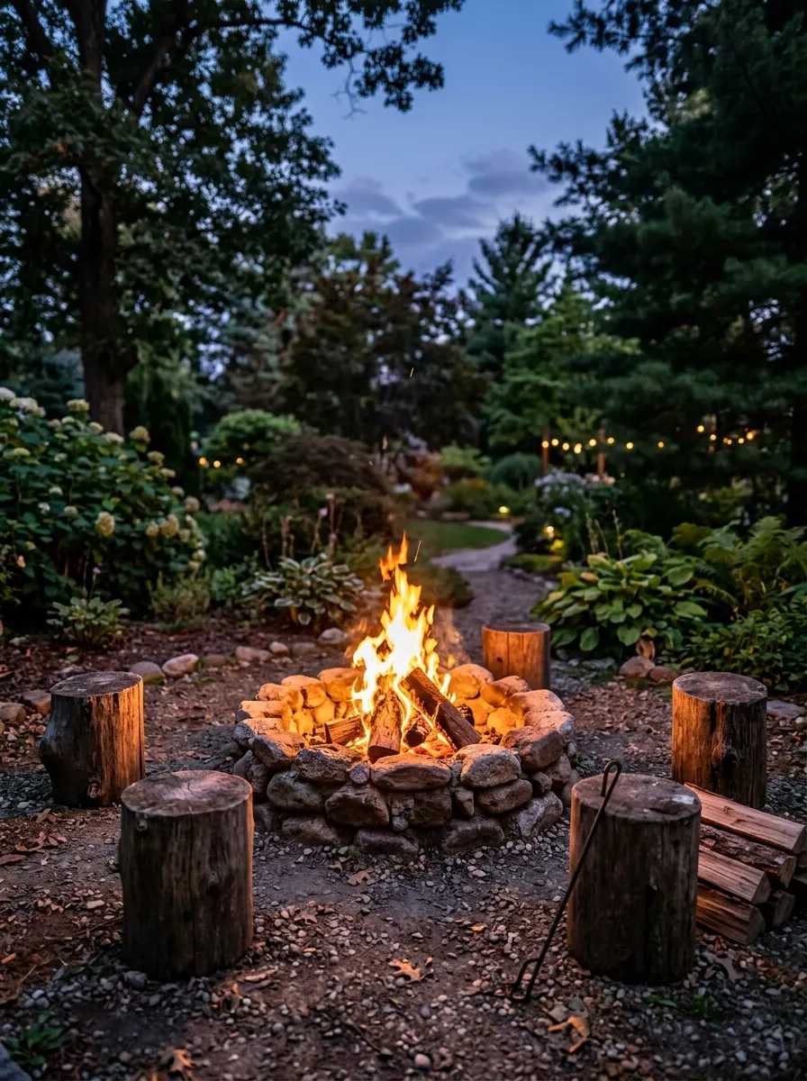 Create a Cozy Fire Pit Corner