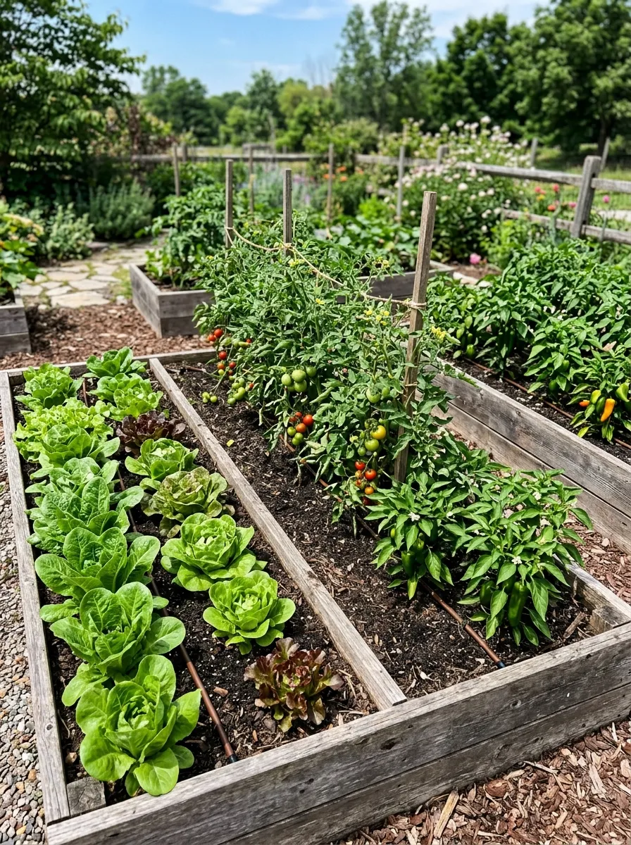 Design a Raised Bed Vegetable Patch