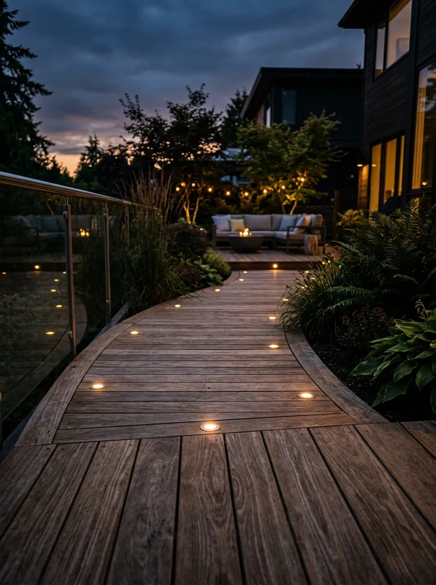 Install Recessed Deck Lighting
