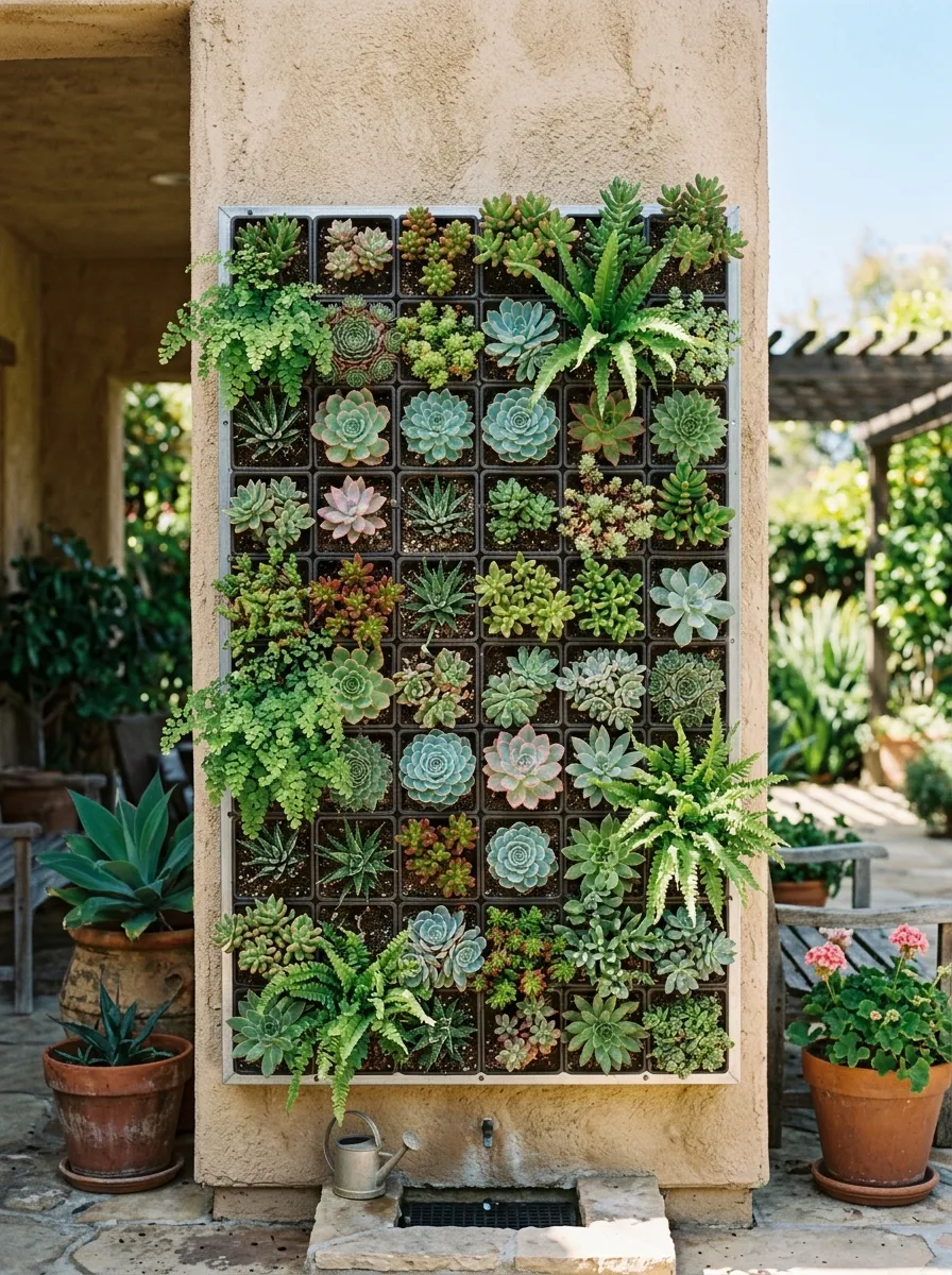 Install a Living Wall Panel