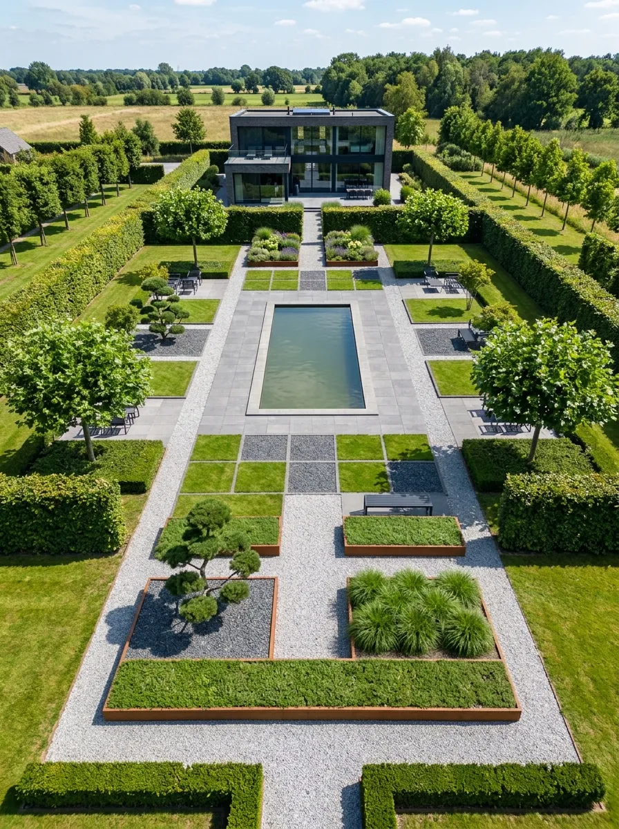 How to Design a Modern Garden with a Clean and Stylish Look 5 Keep It Sustainable and Low-Maintenance