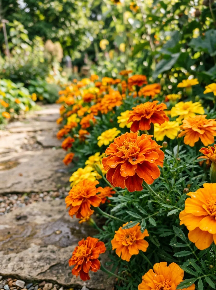 Marigold Border