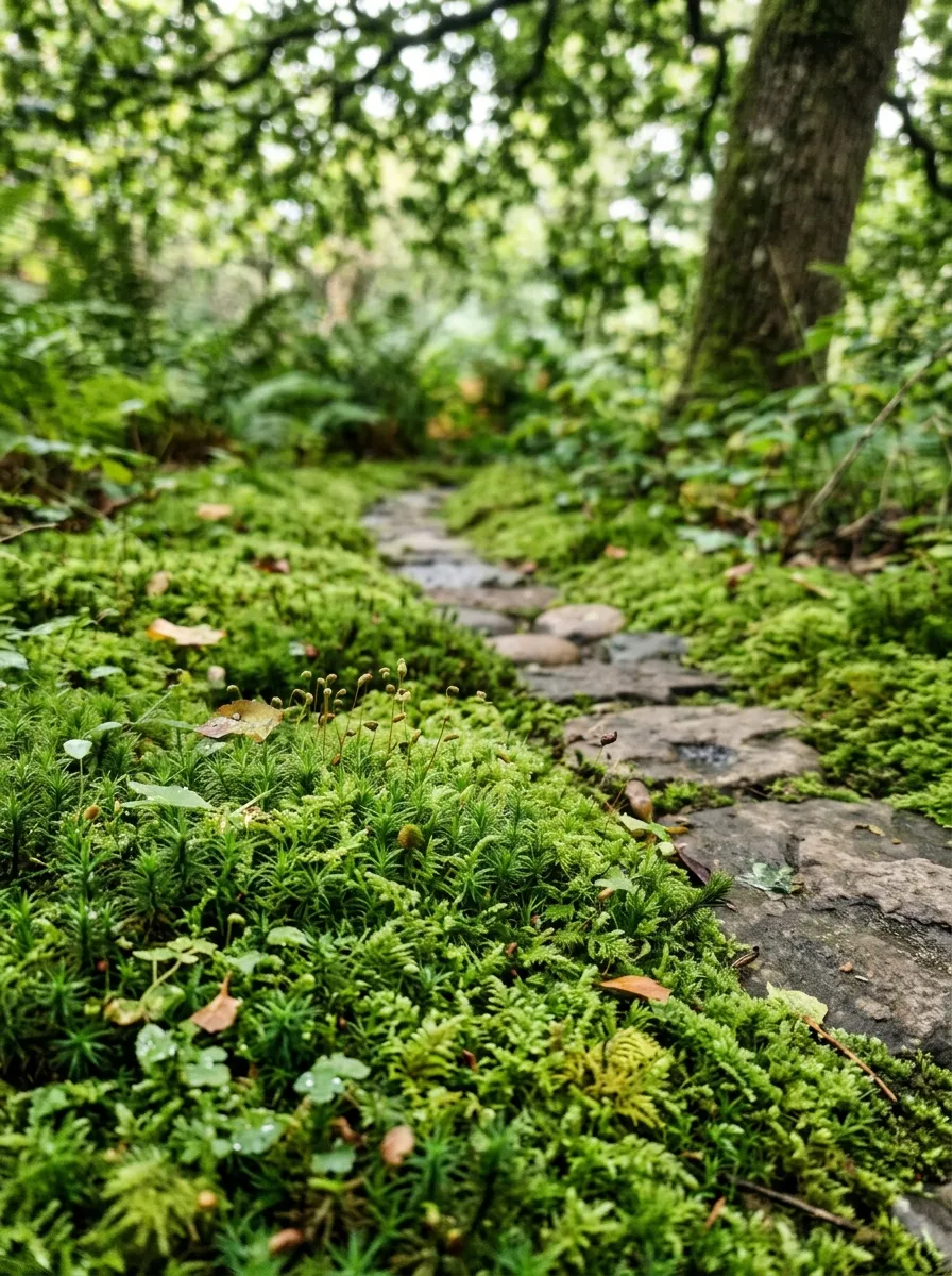Moss Carpet Pathway