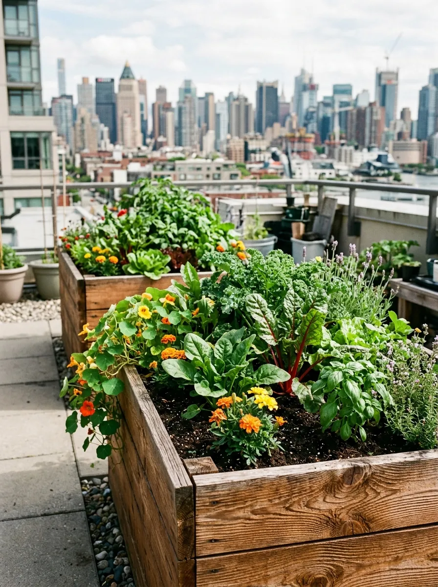 Raised Bed Boxes from Reclaimed Wood