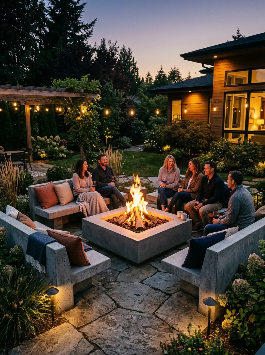 How to Design a Modern Garden with a Clean and Stylish Look 3 Use Hardscaping to Set the Tone