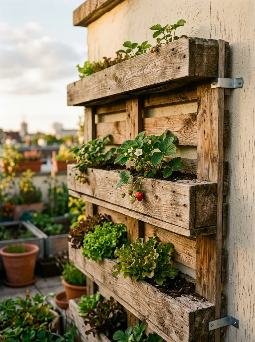Vertical Pallet Planters