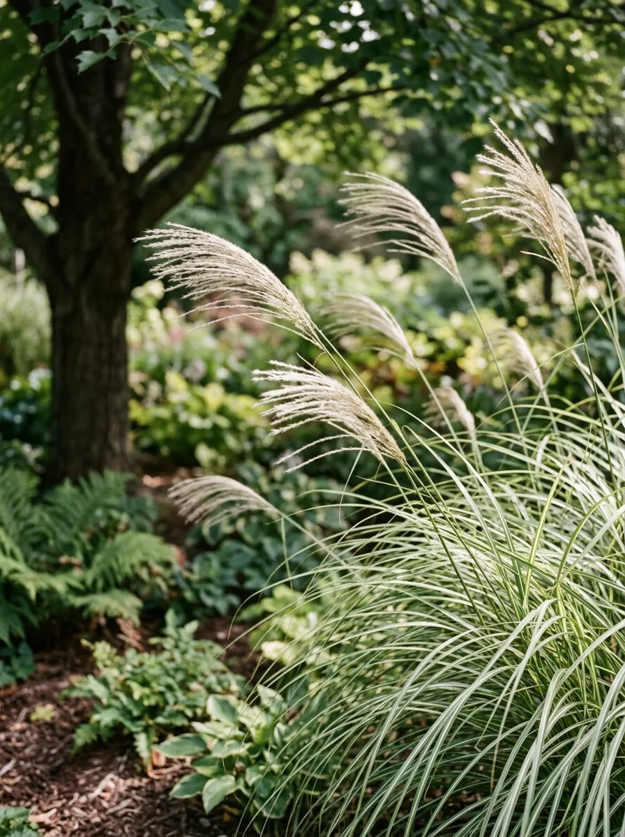 shade-Tolerant Ornamental Grasses