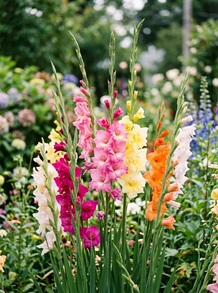 Gladiolus Spikes