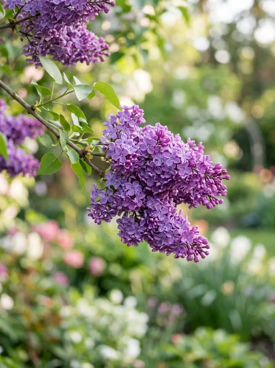 Lilac Bushes