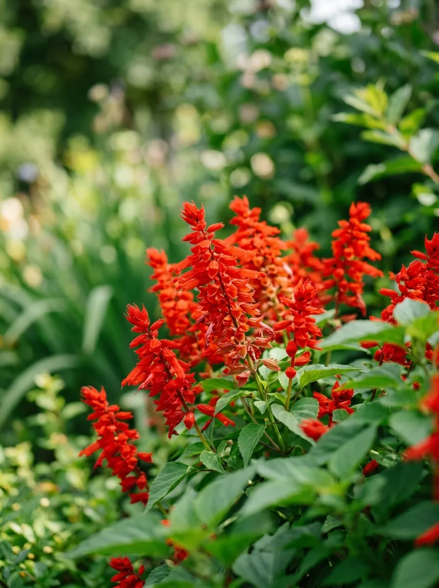 Scarlet Salvia