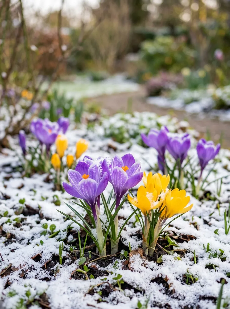 Spring Crocuses