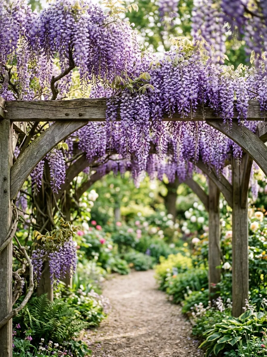 Wisteria Arbor